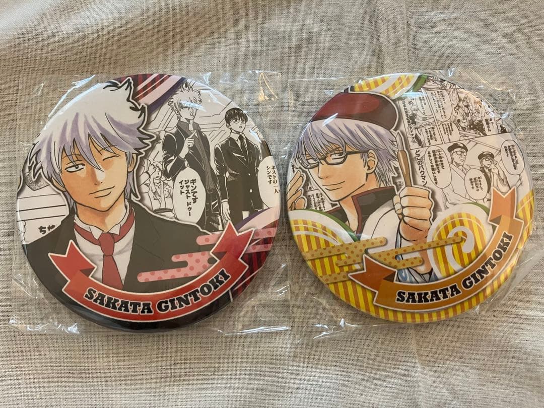 銀魂 坂田銀時 コレクション缶バッジ HEROES ヒーローズ 原作