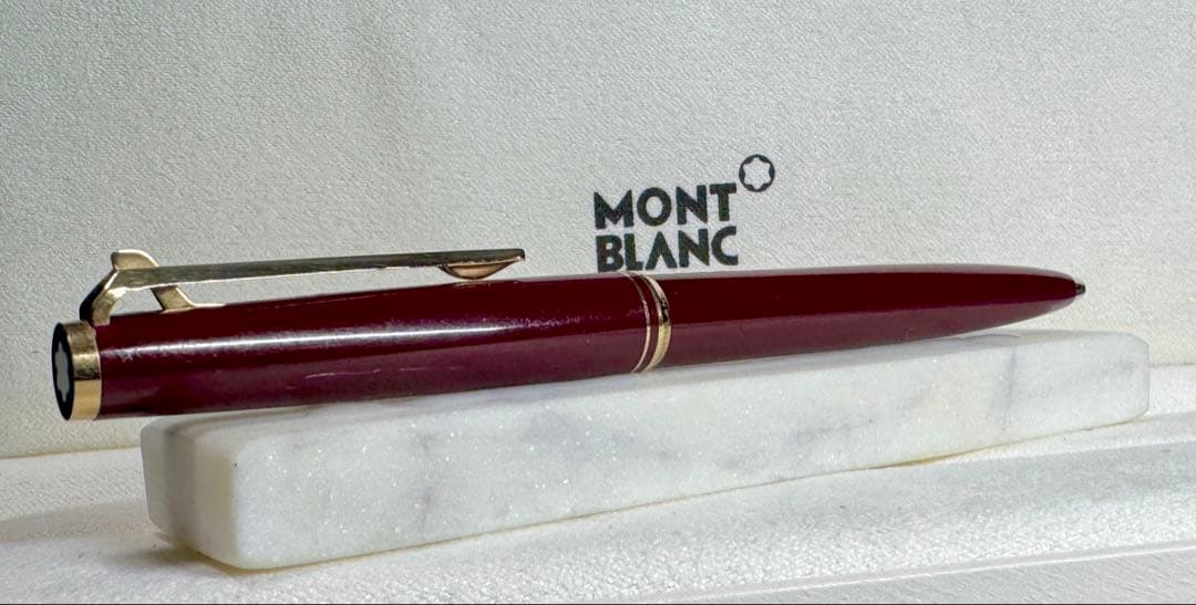 【極美品】モンブラン No 380 ハンマートリガー・ボールペン ボルドー