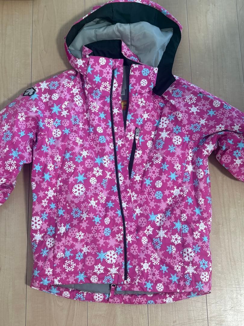 【美品】DESCENTE キッズ スキーウェア 150 上下 バラ売り可