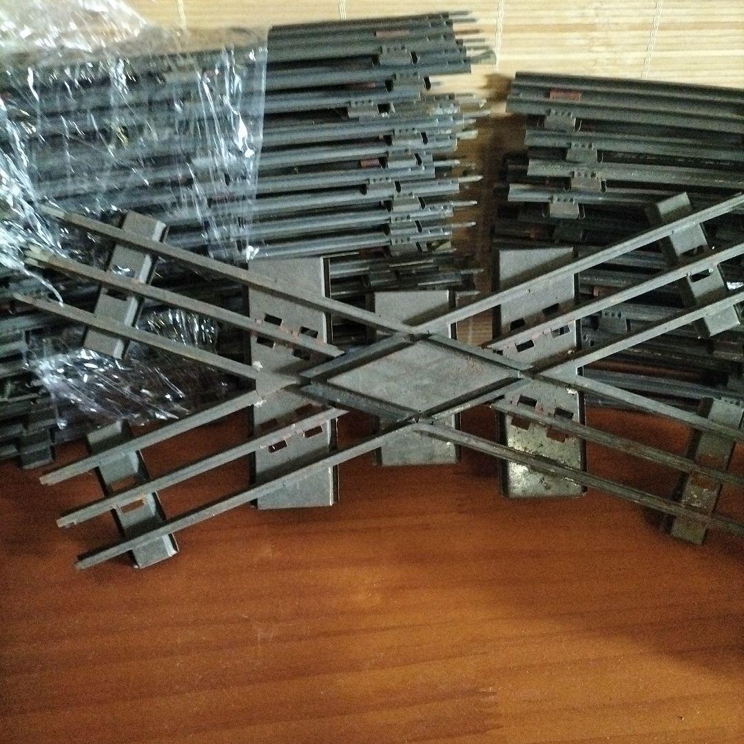 KTM EB5828 3線式Oゲージレトロ鉄道模型 緑色と白色 制御盤付き