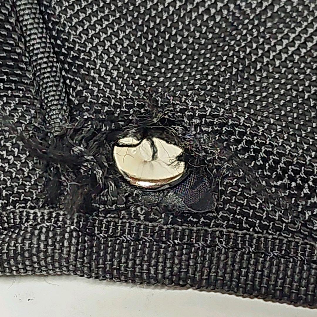 JONES　ジョーンズ　キャディバッグ　ブラック　ホワイト　フード難あり