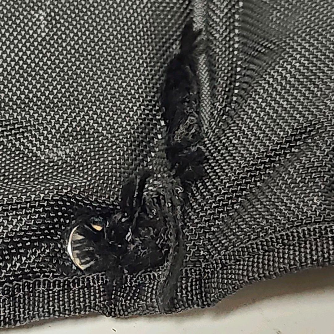 JONES　ジョーンズ　キャディバッグ　ブラック　ホワイト　フード難あり