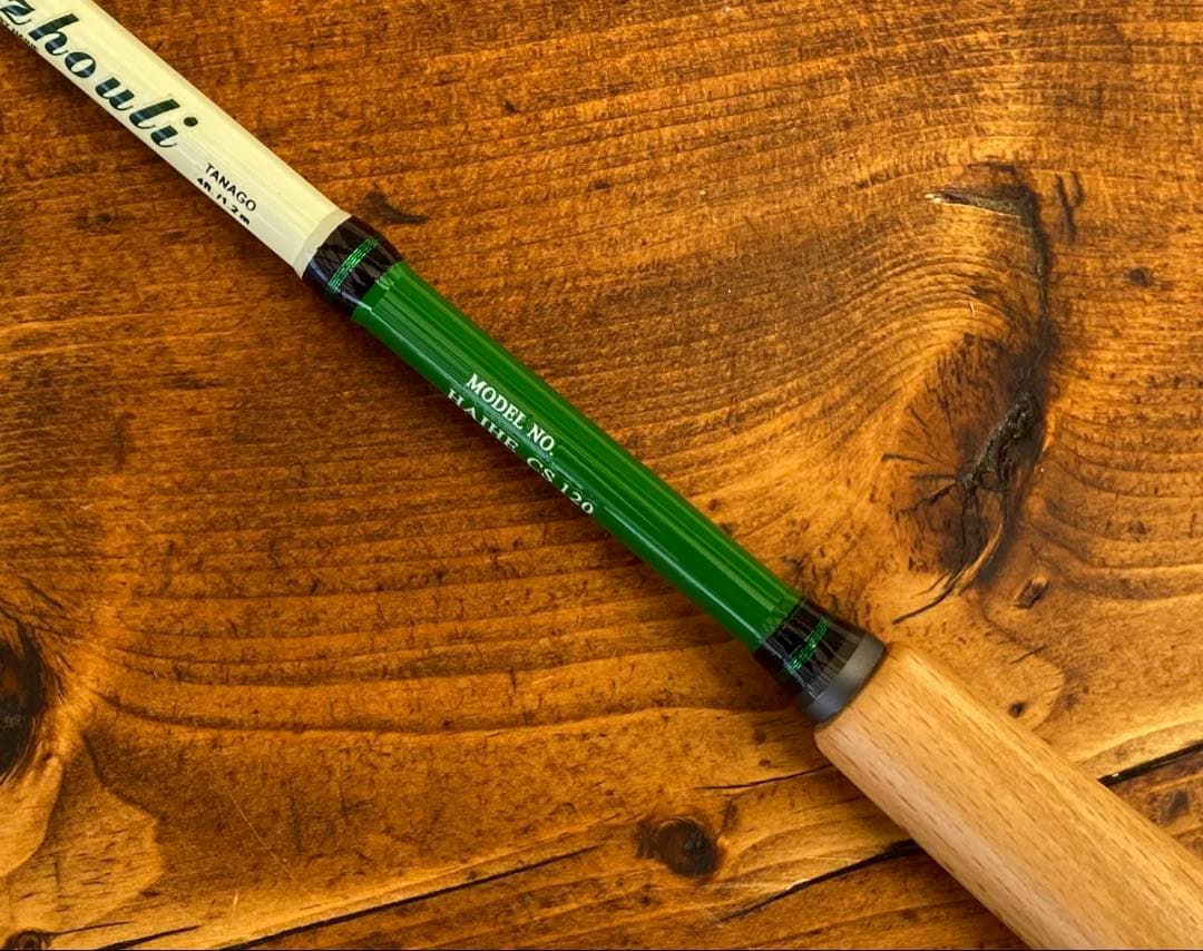 小物釣りセット　タナゴ竿　120cm 餌入れ　ウッドグリップ　振り出し　小物釣り