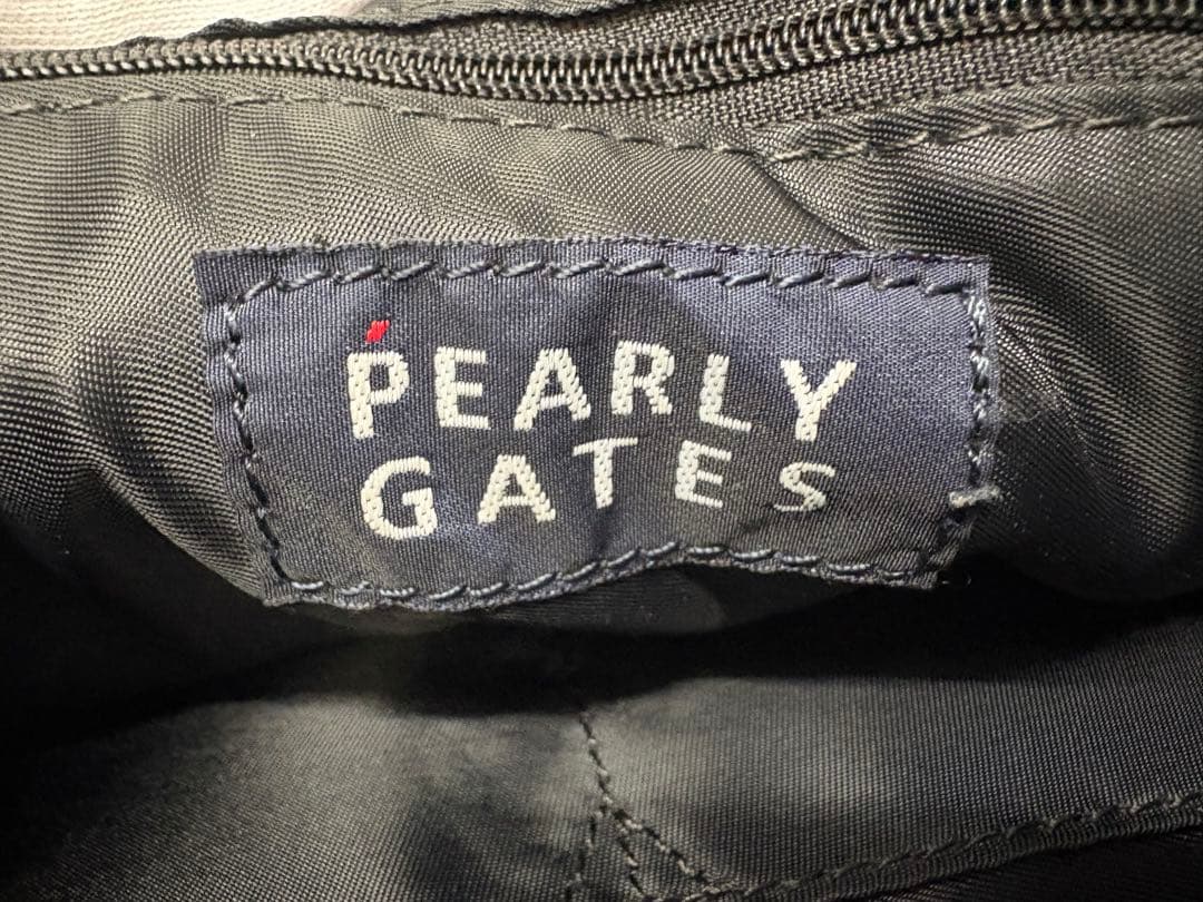 PEARLY GATESパーリーゲイツ ロッカーバッグ　カートバッグ ワッペン