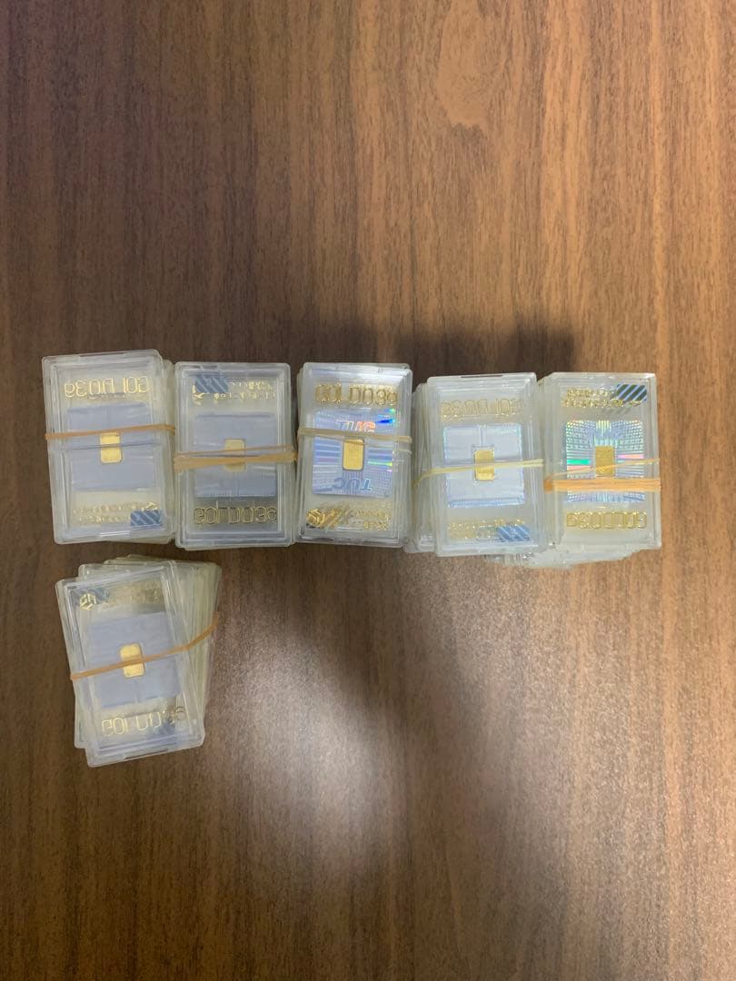 TUC製GOLD 特殊景品0.39 ホログラムパッケージセット６０個セット