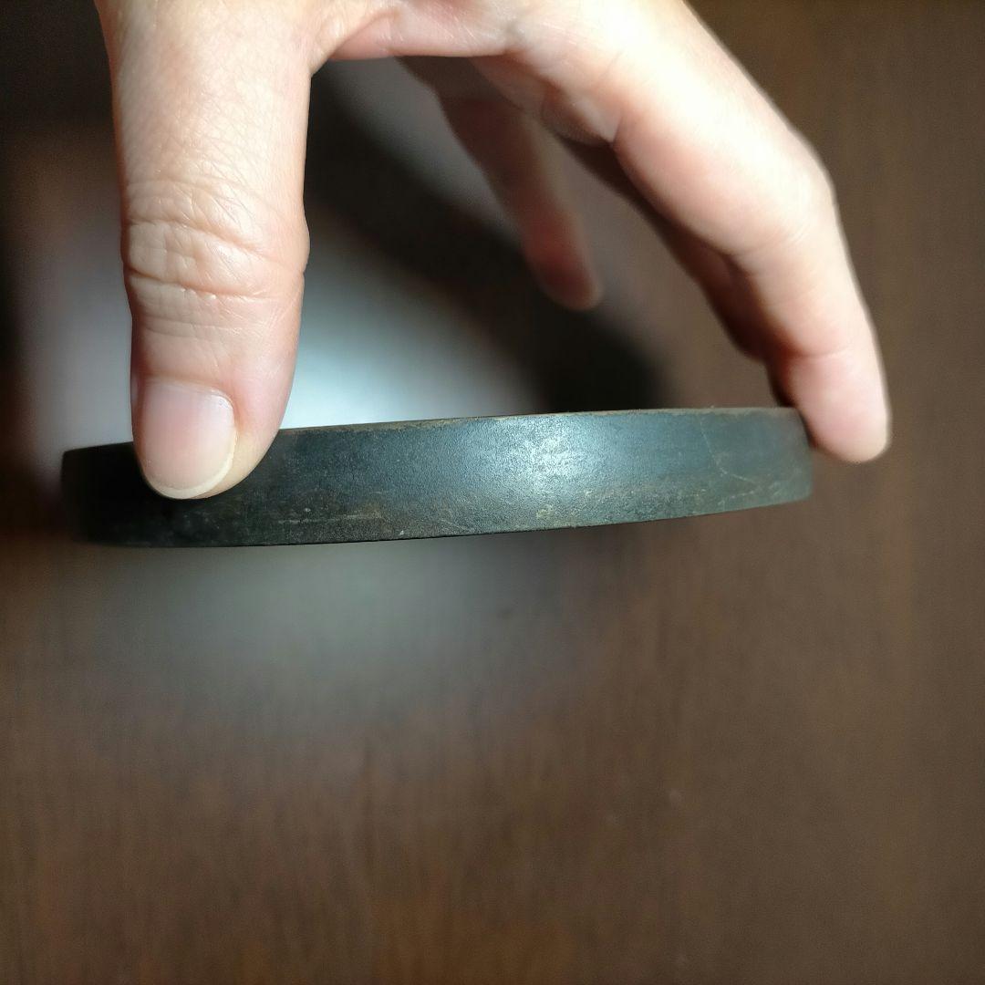 『鶴亀松文』天下一 古銅鏡 和鏡 古鏡 円鏡