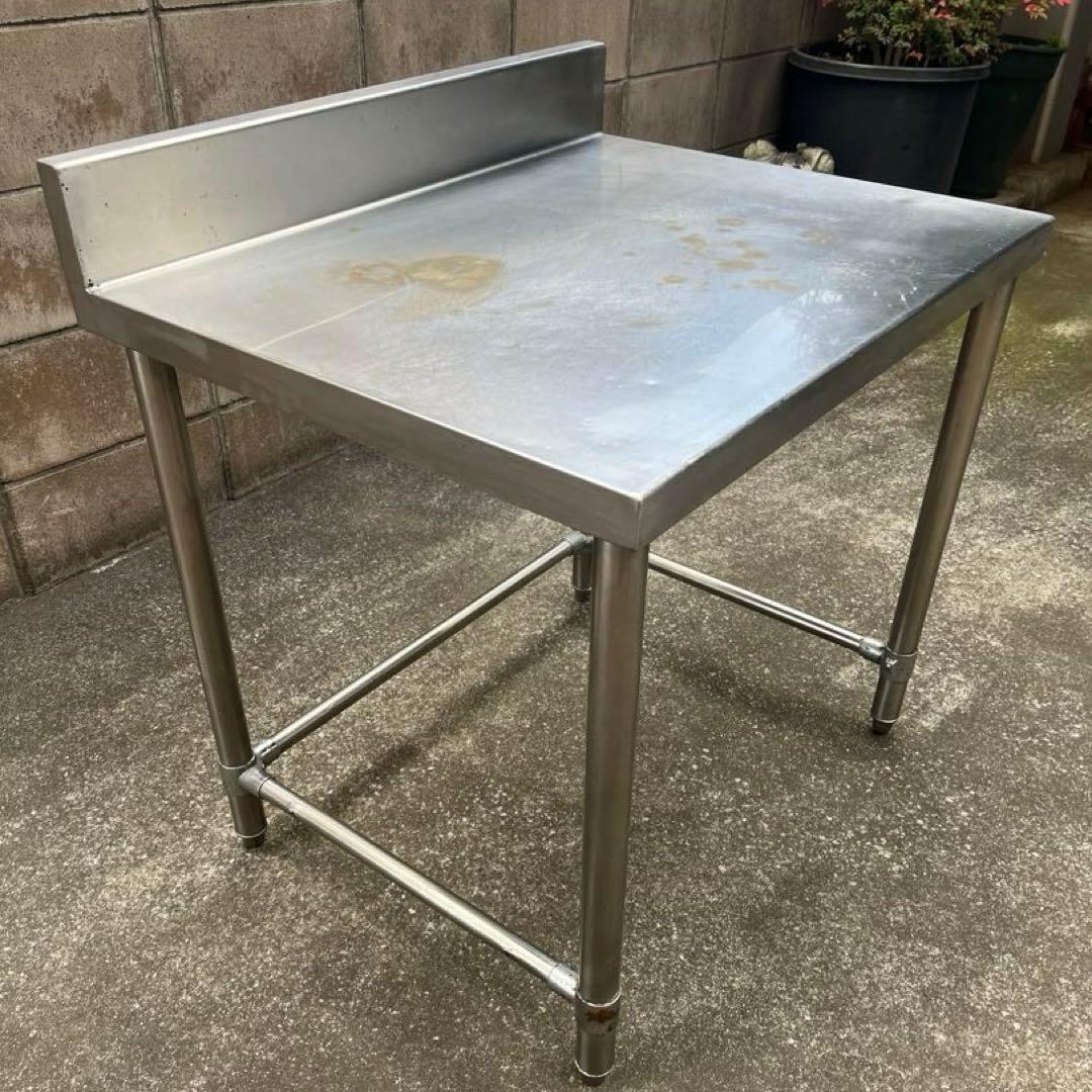 【送料込み】【⚠️注意点有り】ステンレス製作業台