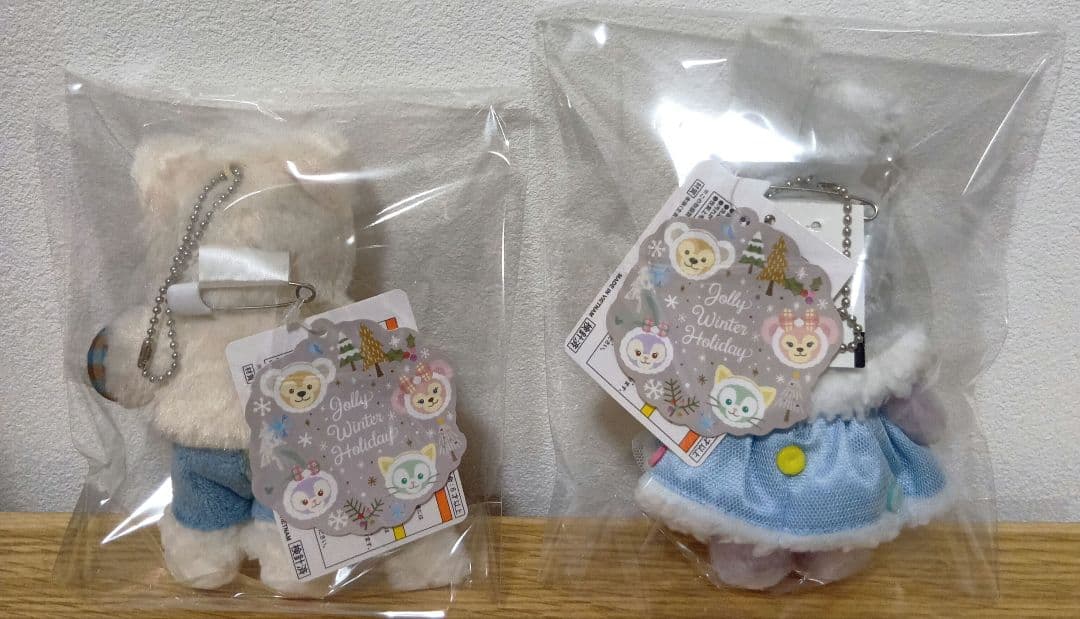 ウィンターホリデー☆ステラルー　ジェラトーニ　ぬいぐるみバッジ