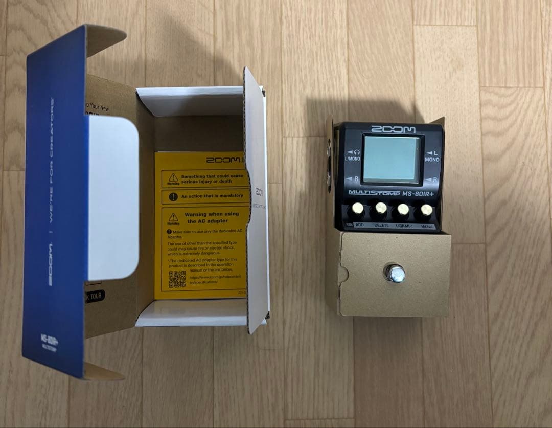 月曜3hタイムセール　ズーム ZOOM マルチストンプ MS-80IR +