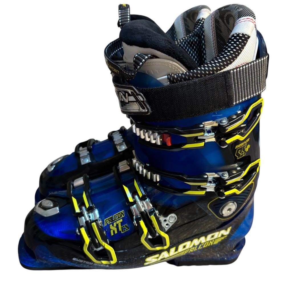 青　SALOMON FALCON XT スキーブーツ 27-27.5cm