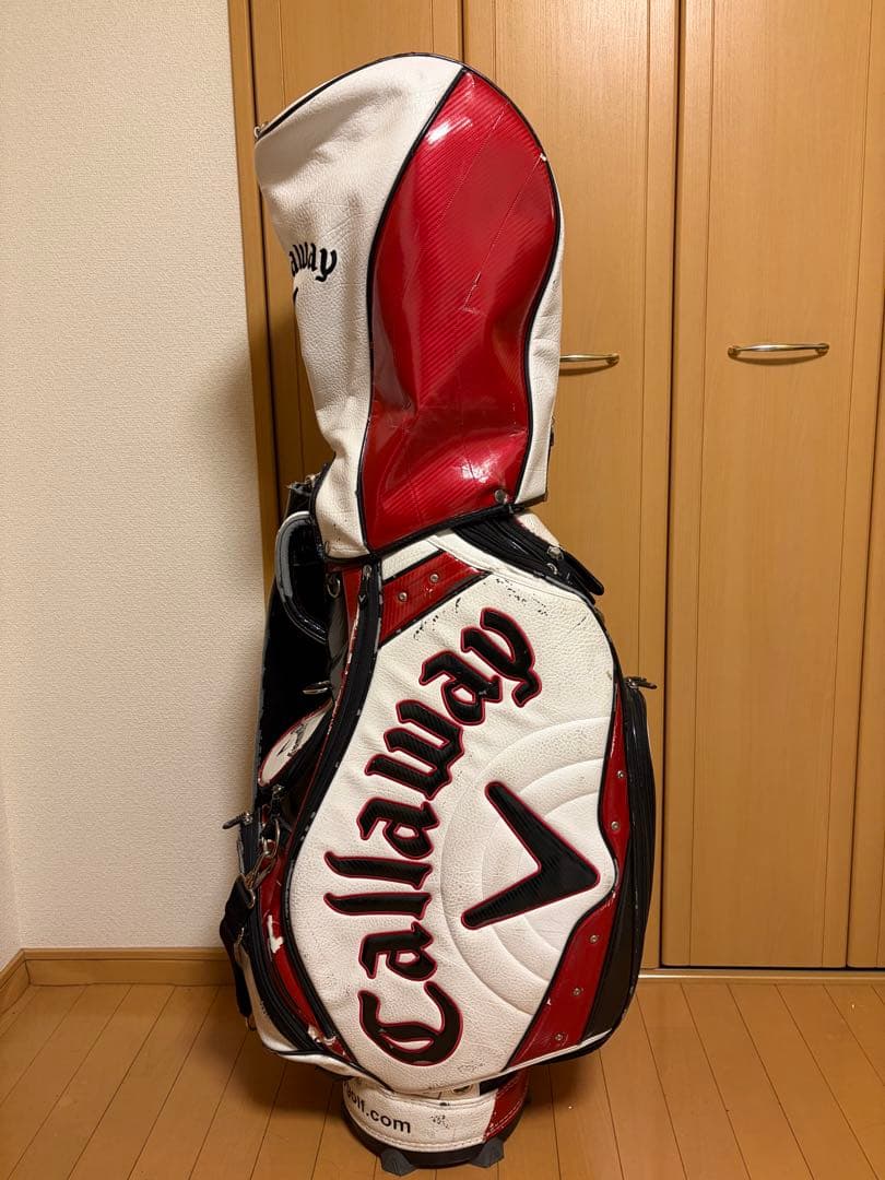 Callaway キャディバッグ 赤白