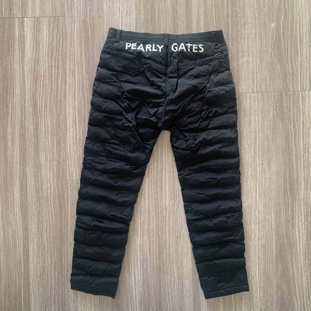 か*じ様 PEARLY GATES ブラック メンズパンツ キルティング