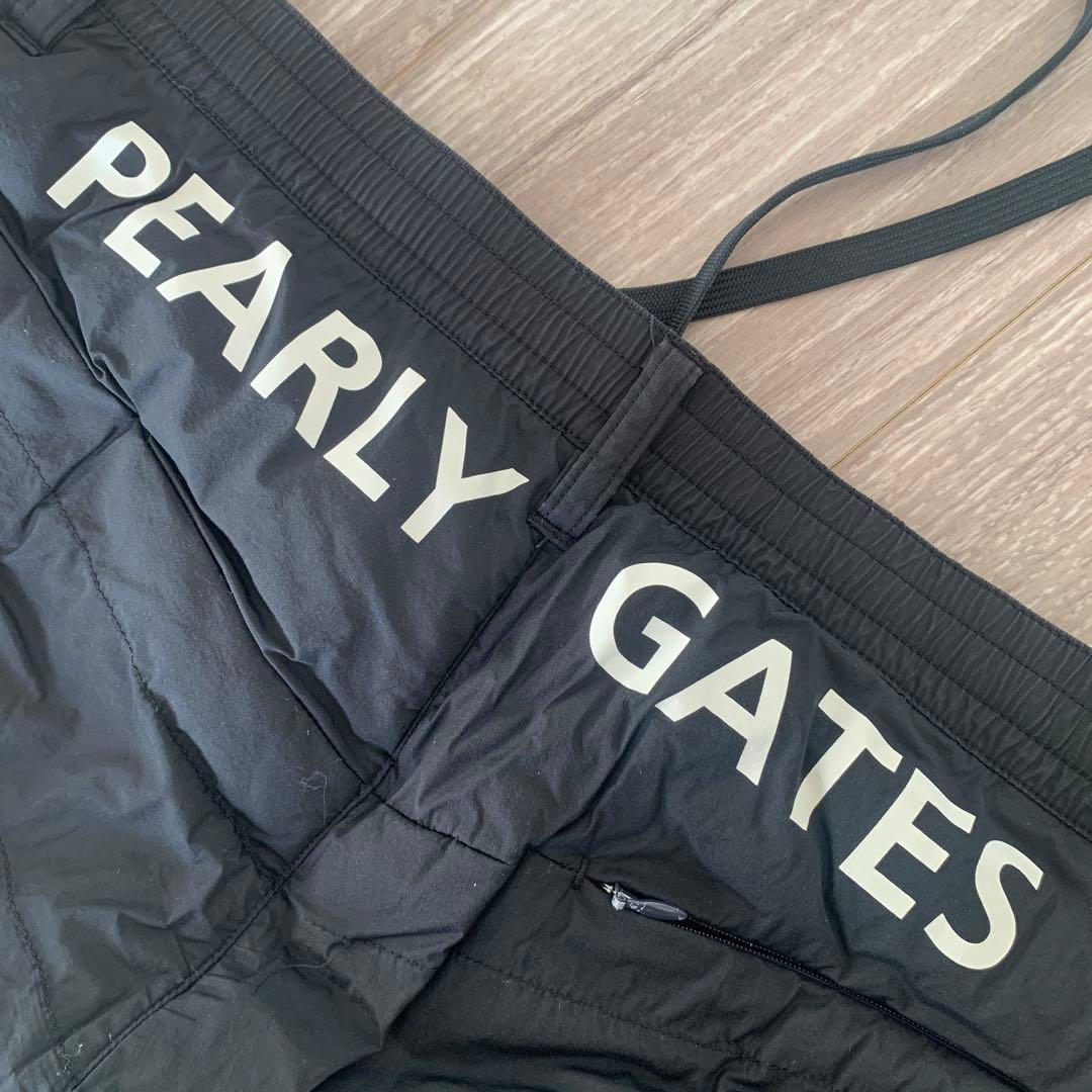 か*じ様 PEARLY GATES ブラック メンズパンツ キルティング