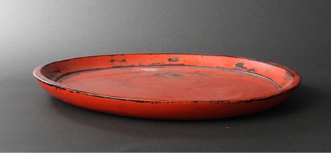 室町〜安土桃山時代 根来 大盆 漆器 仏像 仏教美術 骨董 古美術