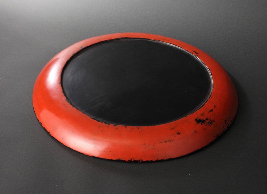 室町〜安土桃山時代 根来 大盆 漆器 仏像 仏教美術 骨董 古美術