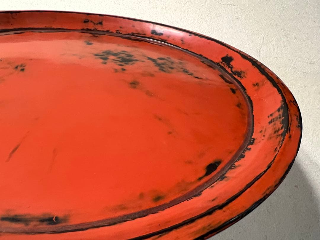 室町〜安土桃山時代 根来 大盆 漆器 仏像 仏教美術 骨董 古美術