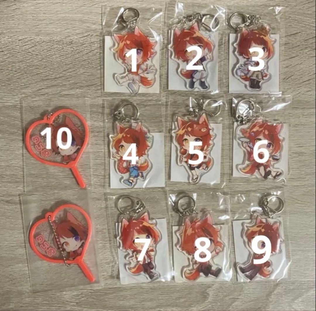 莉犬くん すとぷり アクキー うちわキーホルダー まとめ売り