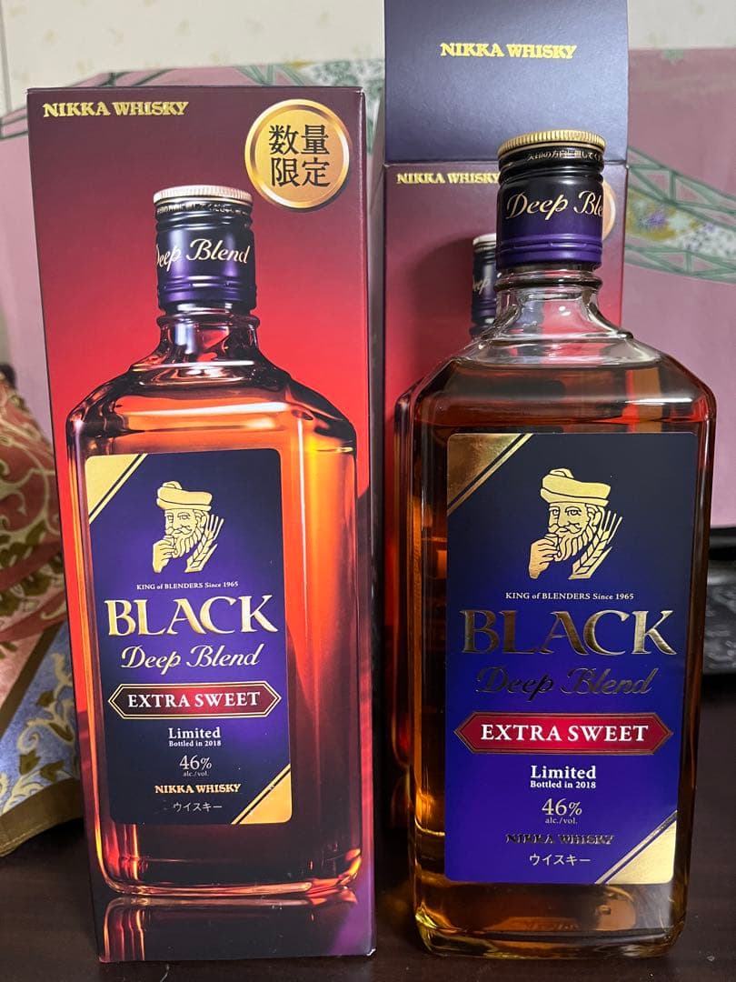 ニッカ　ディープブレンドエクストラスイート　限定 2本セット　カートン付き