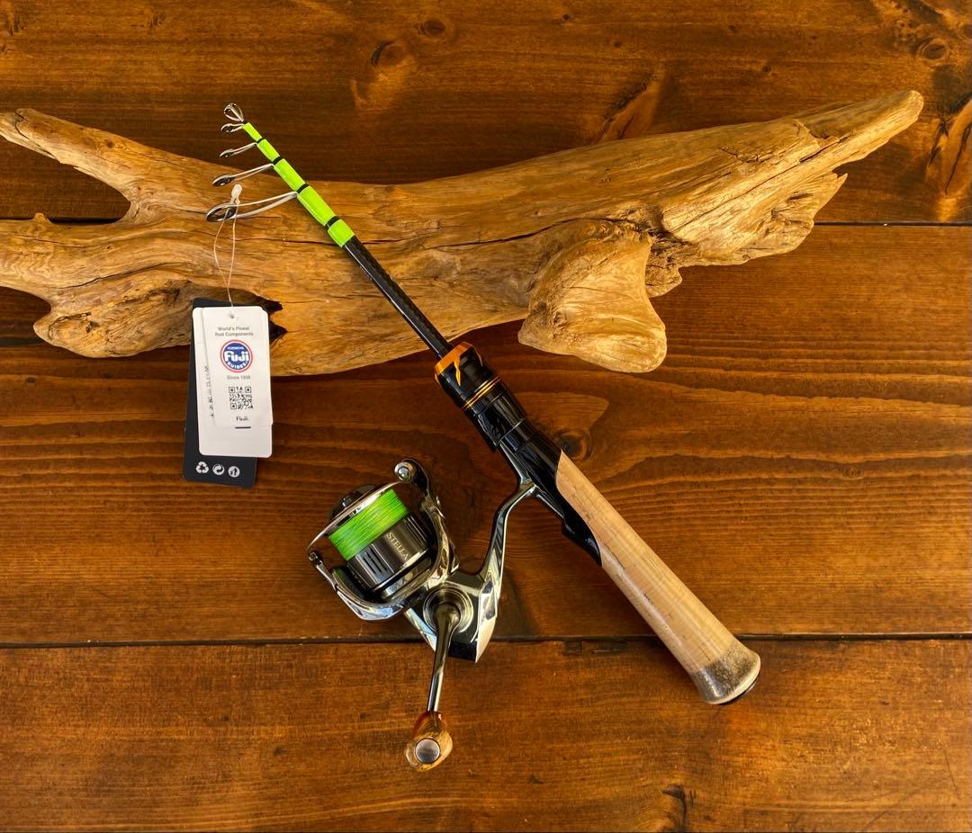 トラウトロッド　5ft6inch スピニングテレスコロッド　渓流釣り　トラウト