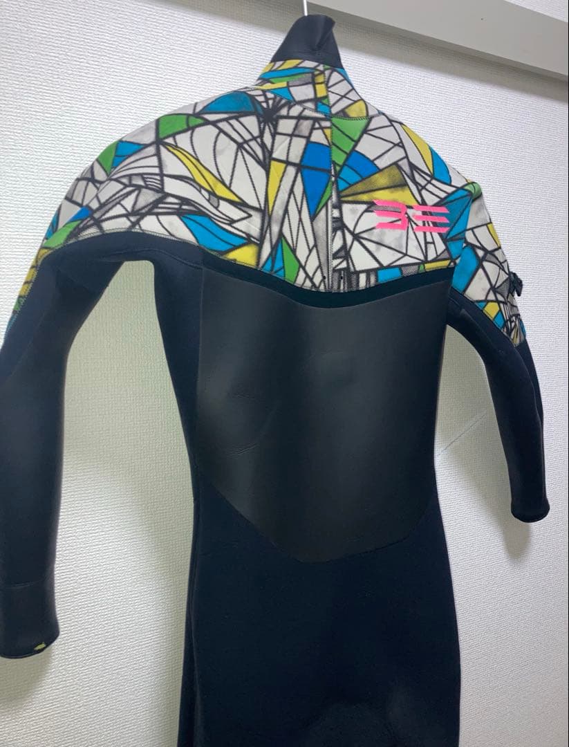 BEWET⭐️ロングチェストジップMLサイズ相当セミドライウェットスーツ5/3㎜