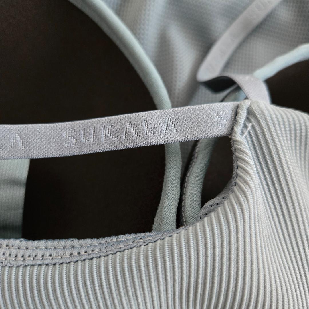 【SUKALA】リブドレープキャミソール　Sサイズ