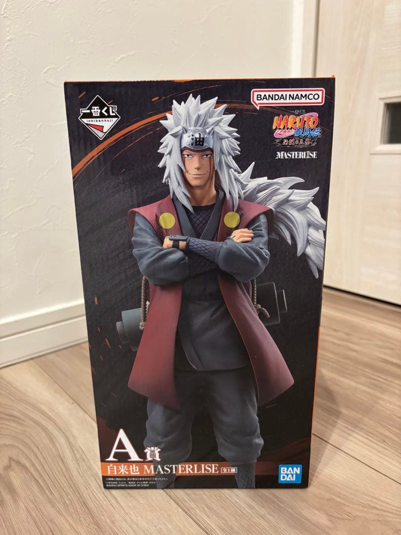 一番くじ NARUTO ナルト 疾風伝 伝説の三忍 A賞 自来也　未開封品