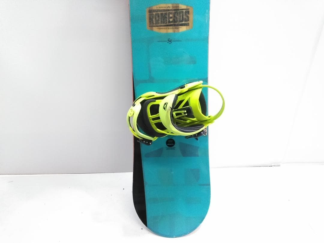 ROMESDS AGENT155 + ユニオン S/Mサイズ スノーボード ◇