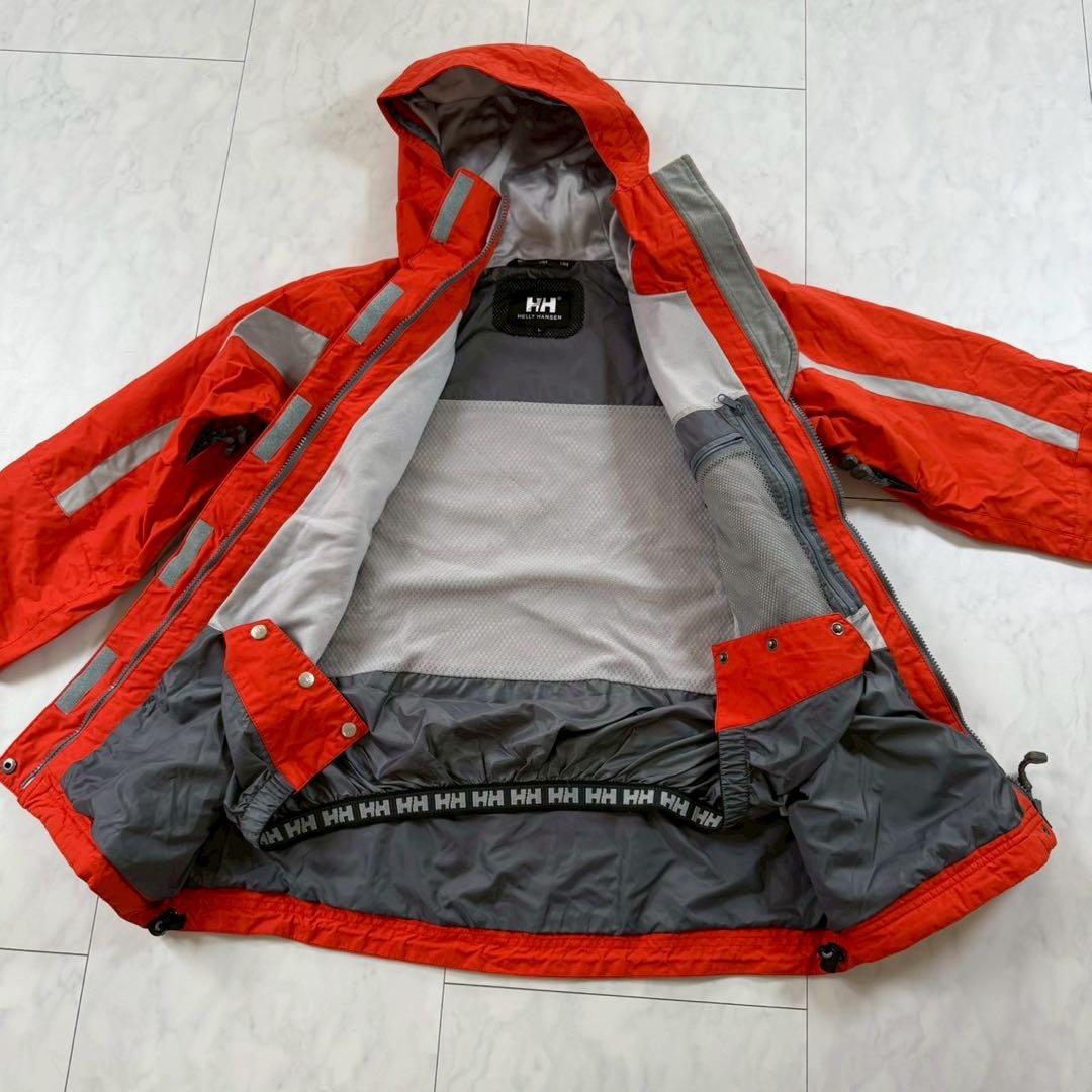 美品【ヘリーハンセン】ボードウエア・スキーウェア・防寒着◇オレンジ・L