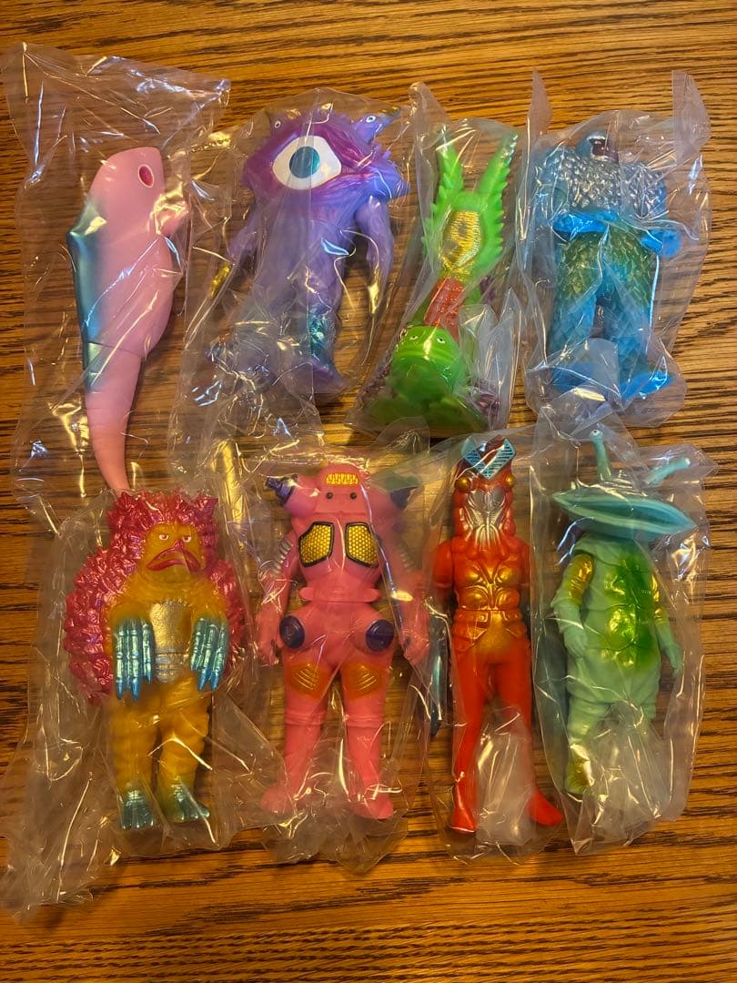 カイジュウカラーズ　全8種　コンプ