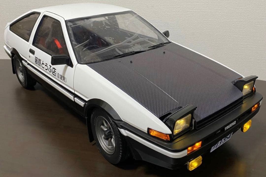 ディアゴスティーニ スプリンタートレノ 1/8 頭文字DのAE86 完成品