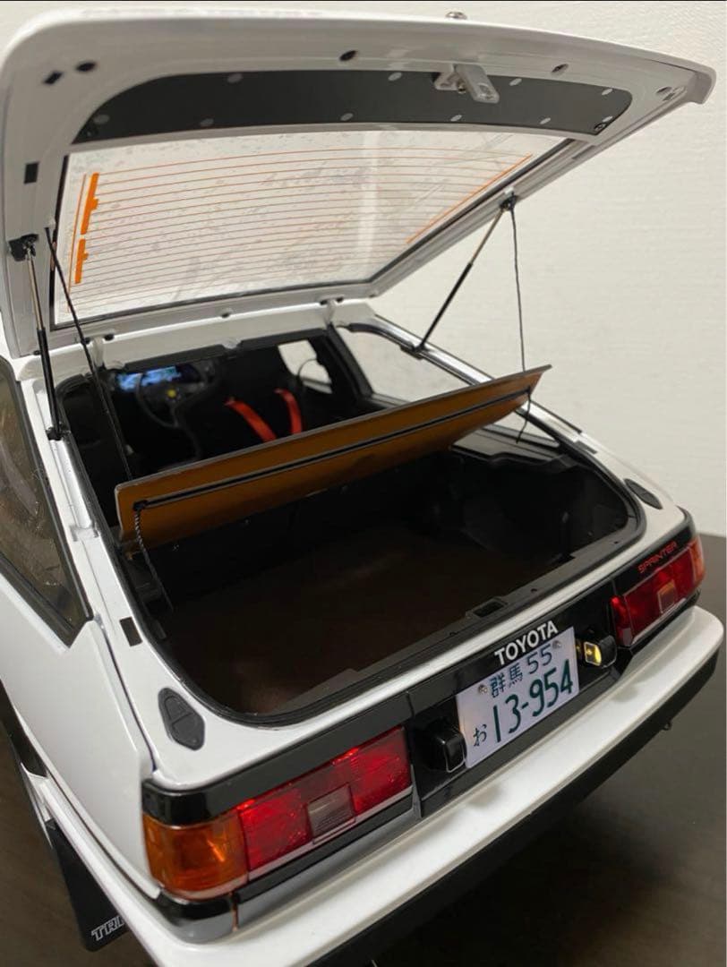 ディアゴスティーニ スプリンタートレノ 1/8 頭文字DのAE86 完成品