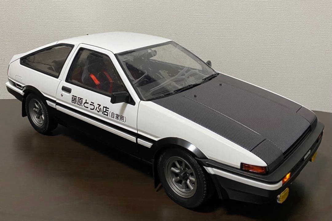 ディアゴスティーニ スプリンタートレノ 1/8 頭文字DのAE86 完成品