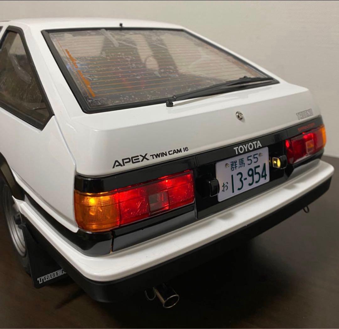 ディアゴスティーニ スプリンタートレノ 1/8 頭文字DのAE86 完成品