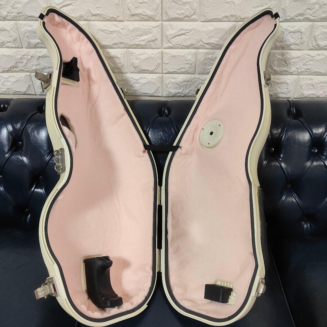 BESTBRASS e-Sax ホワイト アルトサックス用 消音器 ベストブラス