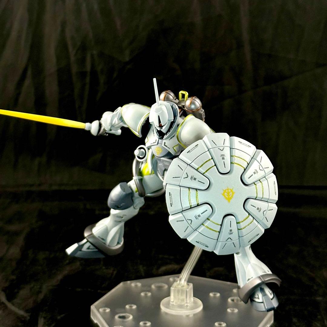 【全塗装完成品】HG エグザベ専用ギャン(ハクジ装備)