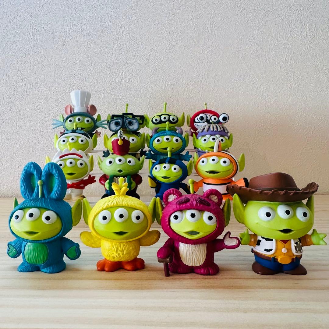 トイストーリー　エイリアン　リトルグリーンメン　なりきりフィギュア　16体セット