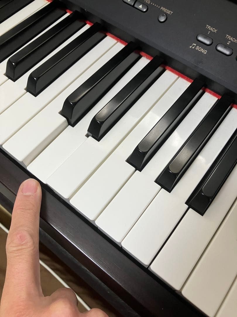 【ジャンク品】YAMAHA CLP-120 デジタルピアノ 椅子付き