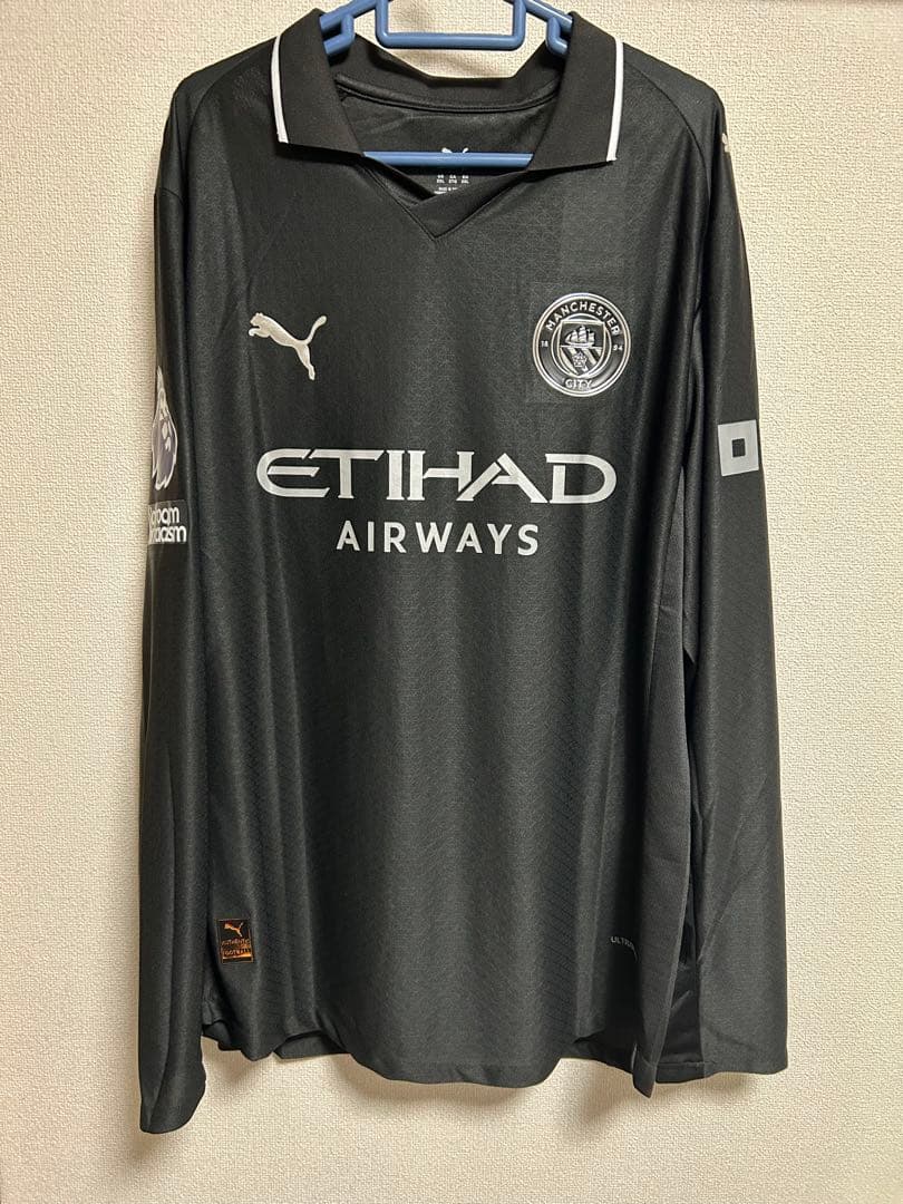 マンチェスターシティ　アウェイ　25-26長袖　新品未使用タグ付　2XL