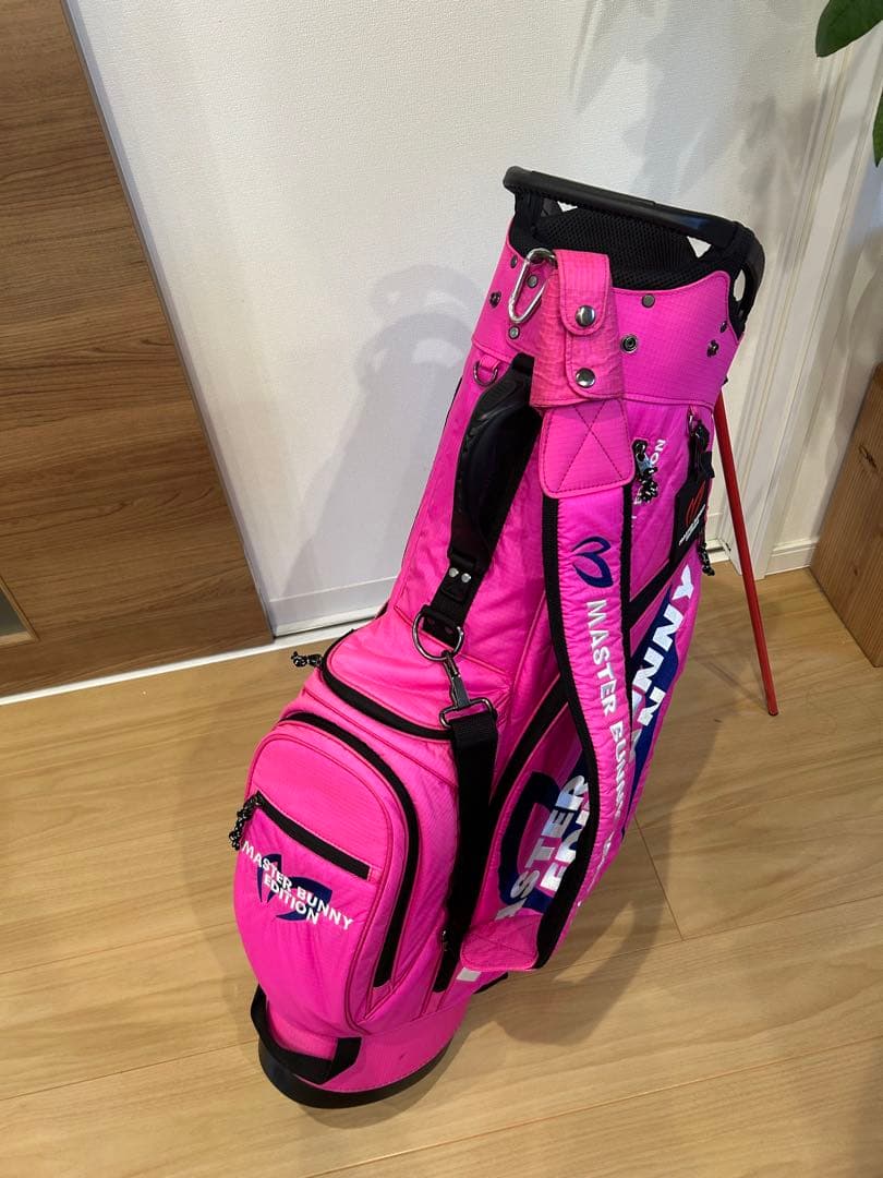 良品　レディース　マスターバニー　パーリーゲイツ　スタンド　キャディバッグ