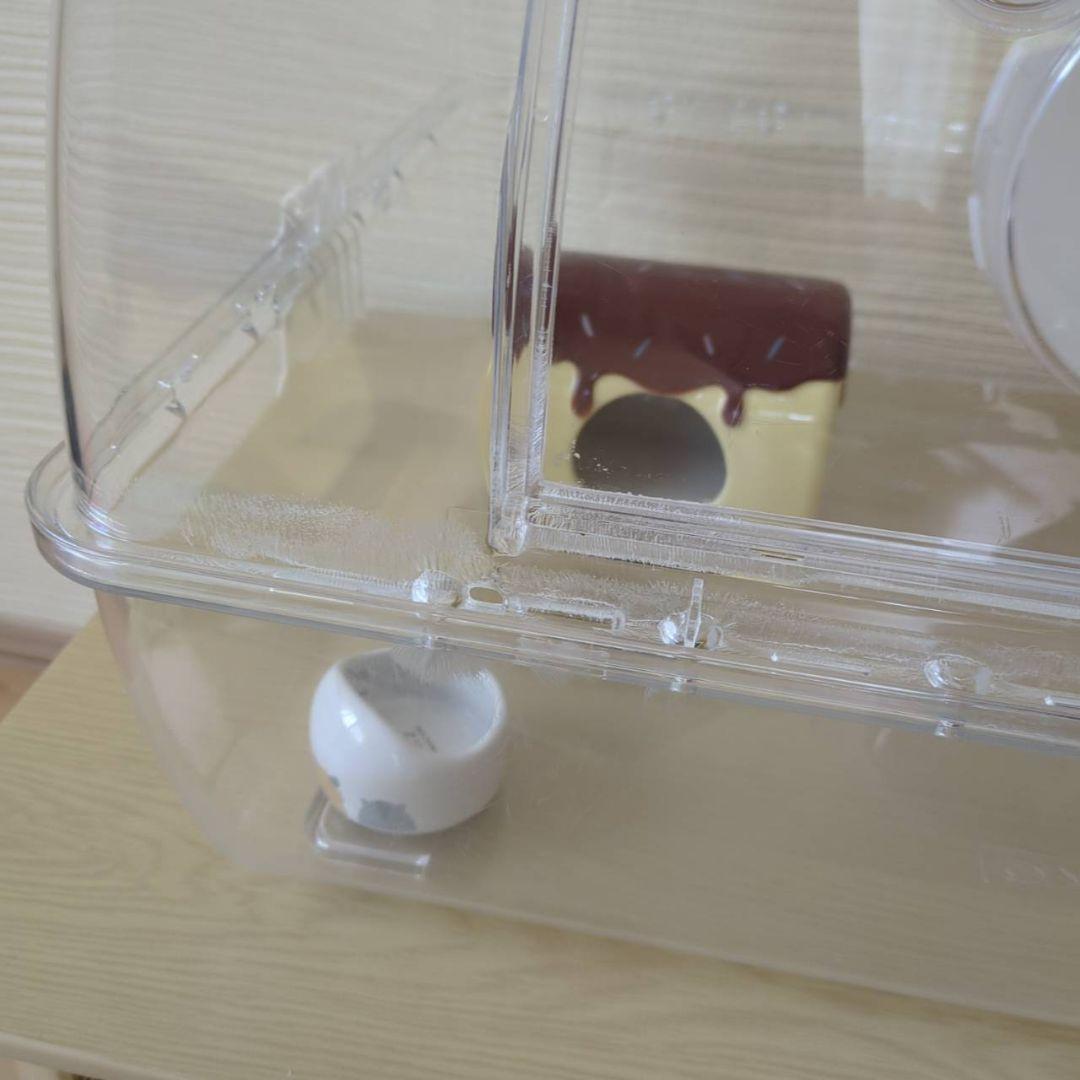 Roomy 60 小動物用ケージ クリア　ハムスター　【値下げ不可】