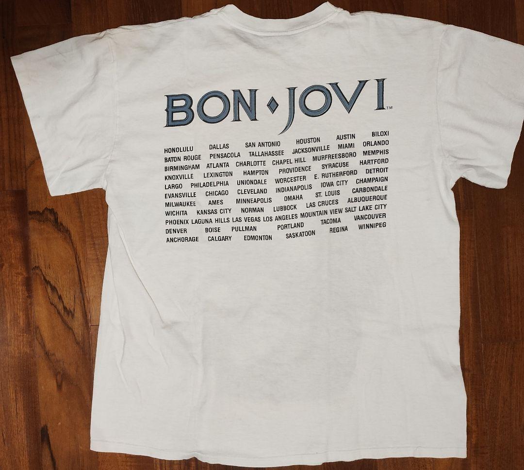 【値下不可】キムタク ボンジョビ 88 New Jersey Tシャツ XL