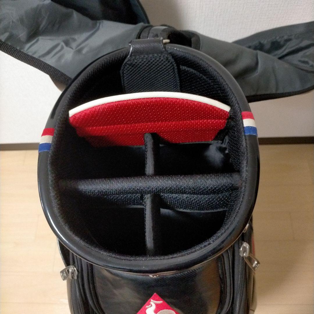 ルコック★le coq sportif★3点式ゴルフバック★黒★☆★