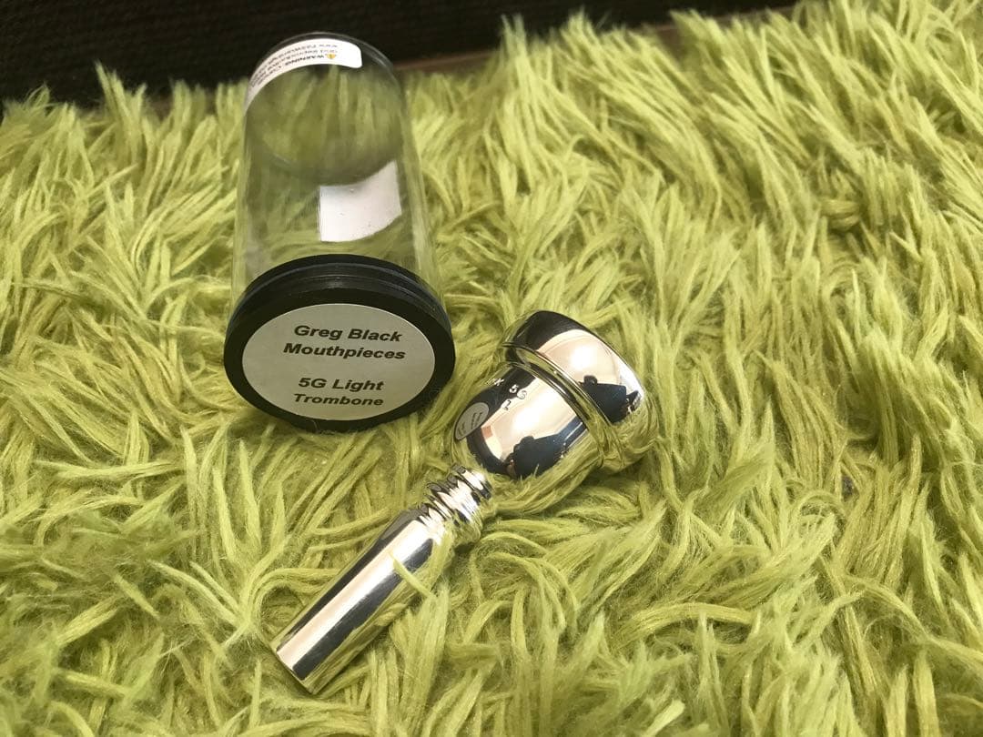 ⭐️ Greg Black グレッグブラック トロンボーン マウスピース 5G L