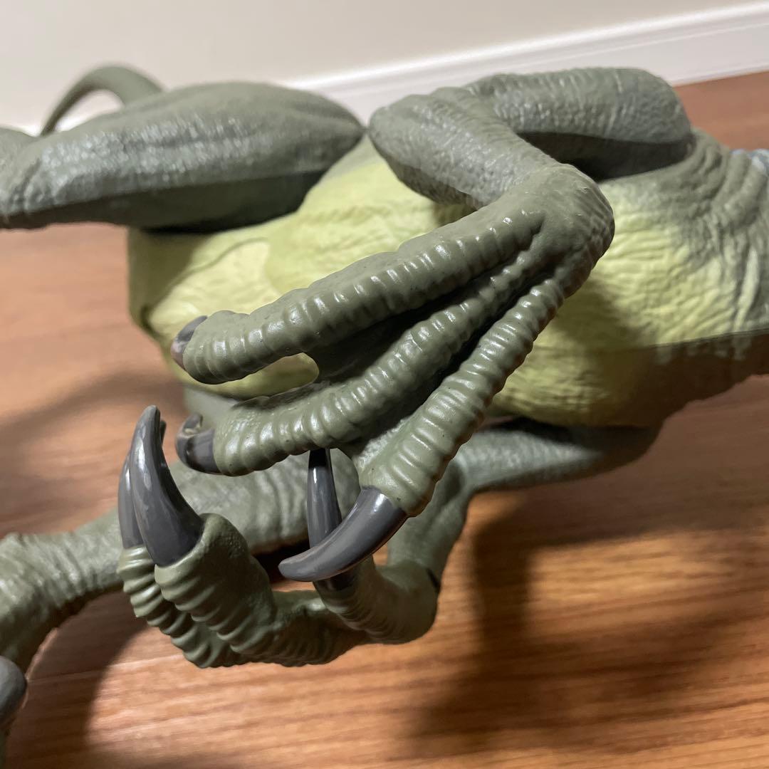 マテル　スーパービッグ　ブルー　ヴェロキラプトル　ジュラシックワールド　恐竜