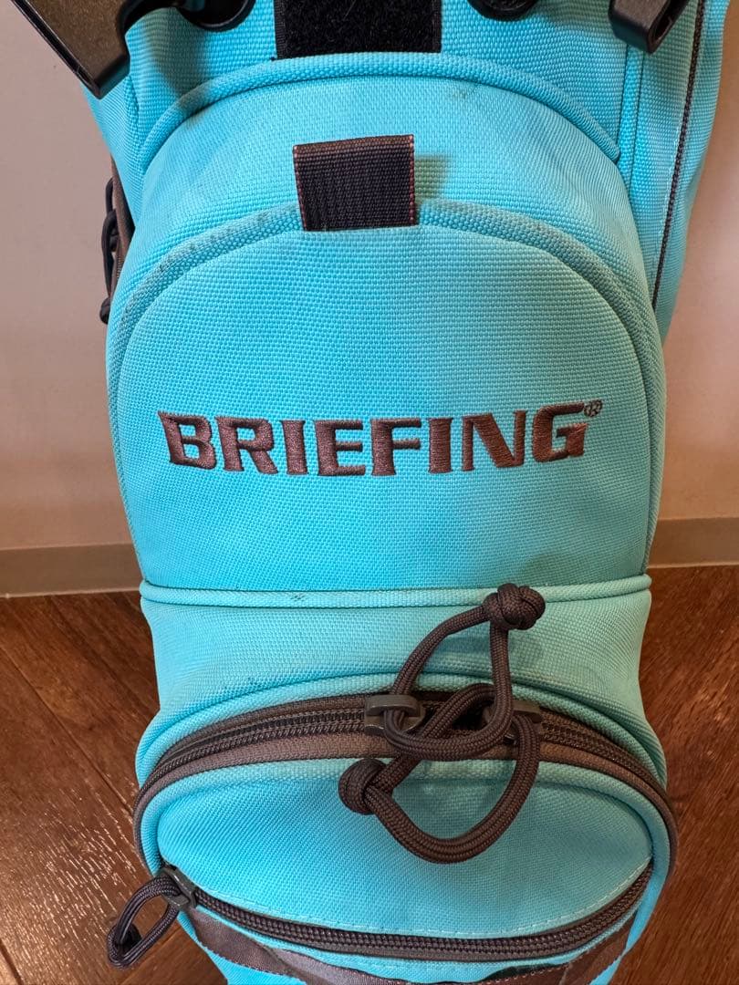 briefing キャディバッグ　アクア