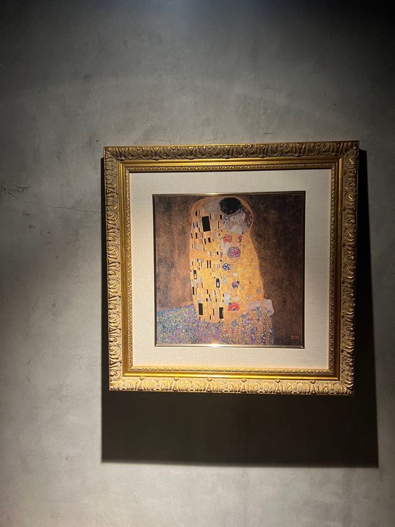 グスタフ・クリムト「接吻」