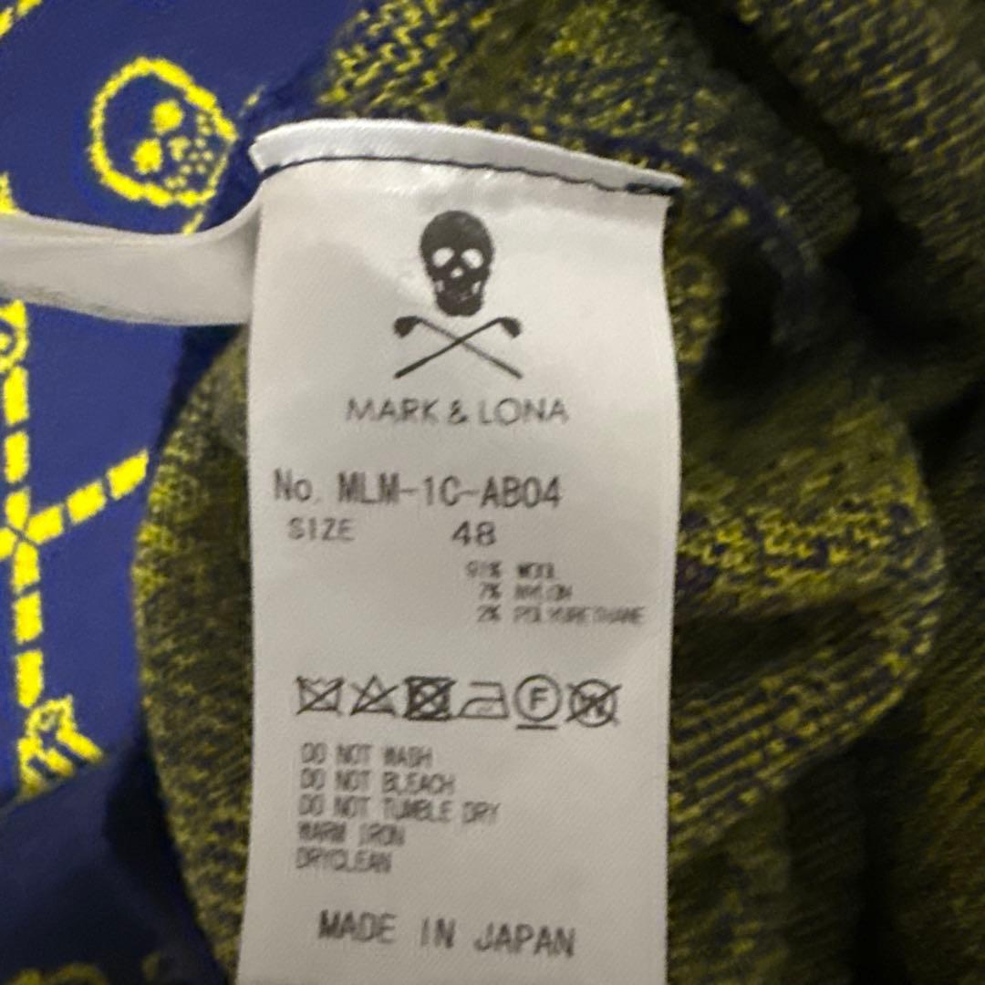 MARK & LONA スカル柄セーター