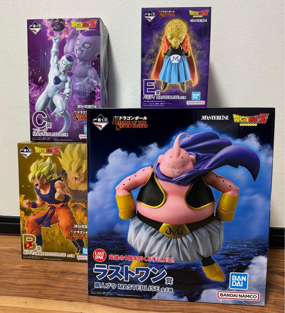 ドラゴンボール 一番くじ B賞 C賞 E賞 ラストワン賞 4種セット