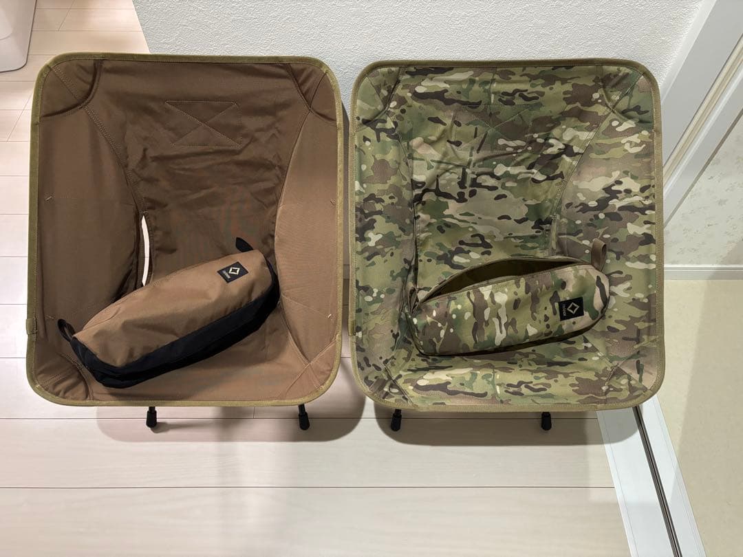 Helinox ヘリノックス タクティカルチェア ２脚 マルチカモ コヨーテ