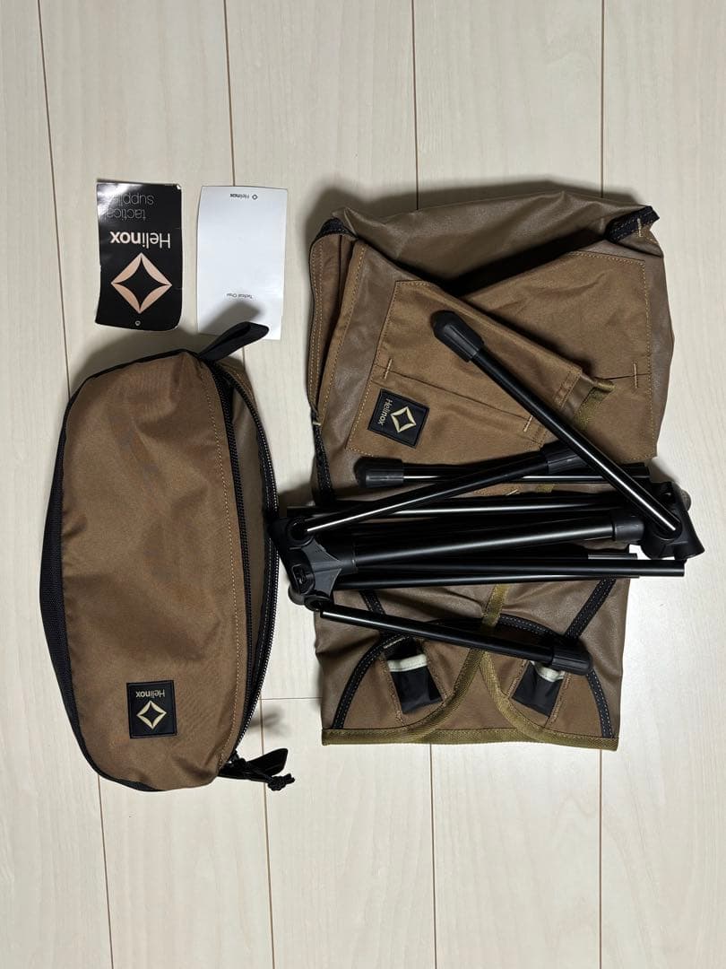 Helinox ヘリノックス タクティカルチェア ２脚 マルチカモ コヨーテ